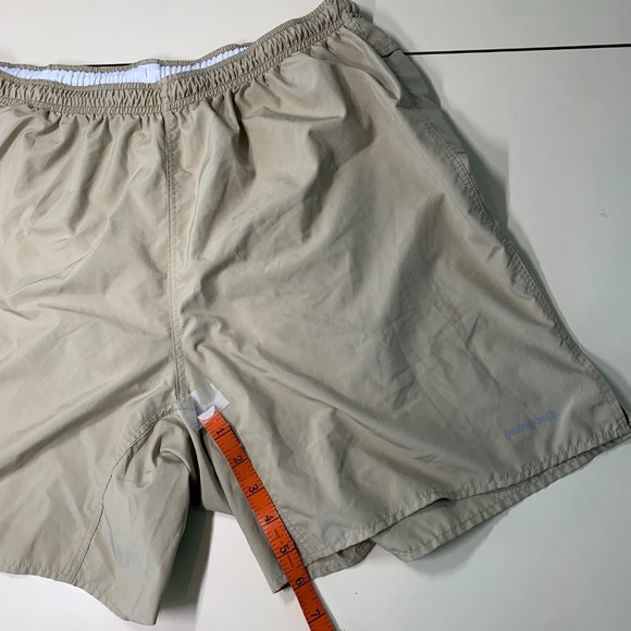 Patagonia Men's Lightweight Swim Trunks L Khaki - Picture 5 of 7